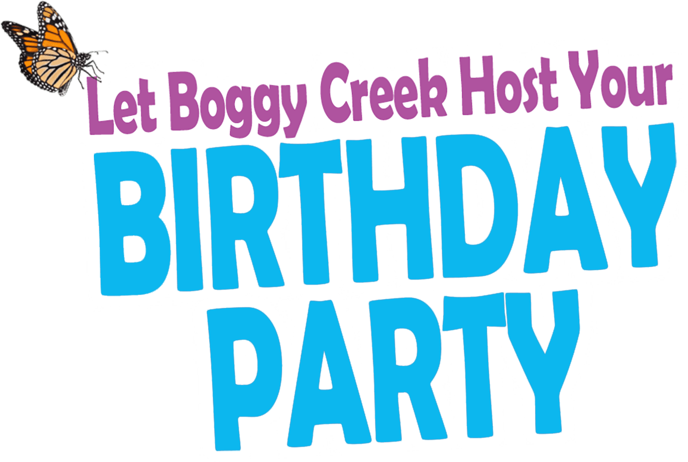 Let boggy creek host your birthday party image