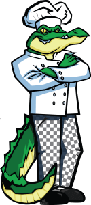 Alligator Chef character