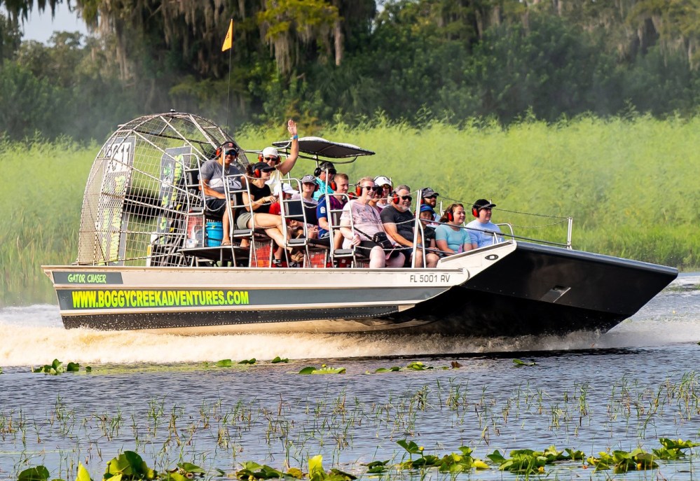 Morning Airboat Tour at Boggy Creek Airboat Adventures